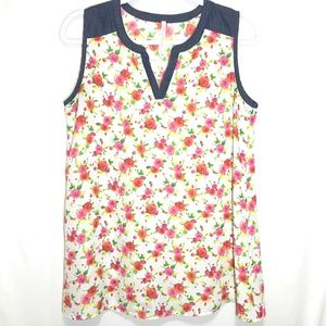 MISIMU MATERNITY Sleeveless Sheer Floral SIZE S